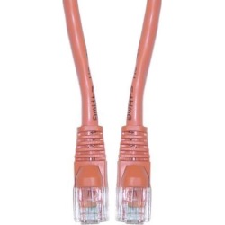 CableWholesale 10X8-031HD Cat6 Orange Ethernet Patch Cable, Snagless Molded Boot, 100 foot