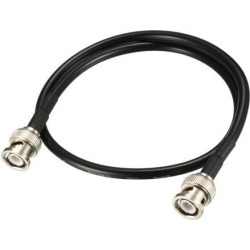 RG58 Coaxial Cable with BNC Male to BNC Male Connectors 50 Ohm 20 Inch