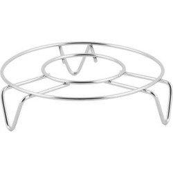 Apartment Stainless Steel 3 Legs Food Roasting Steamer Steam Rack 11.4cm Dia
