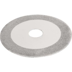 Unique Bargains 100mmx20mmx1mm Glass Ceramic Diamond Grinding Cutting Wheel Disc Silver Tone
