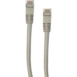 Offex Shielded Cat6 Ethernet Patch Cable, Snagless/Molded Boot, 25 foot - Gray