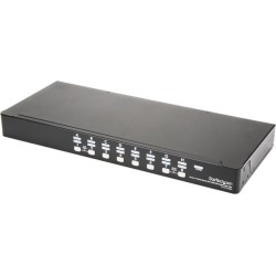 StarTech.com SV1631DUSBU 16 Port 1U Rack Mount USB KVM Switch