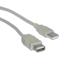 Cable Wholesale USB 2.0 Extension Cable, Type A Male to Type A Female, 3 foot