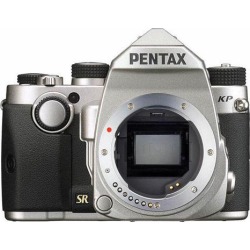 Pentax KP 24.3MP CMOS Ultra Compact Full HD Digital SLR Camera - Silver (Body Only)
