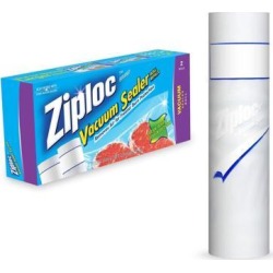 Ziploc ZL211X16PK3 Vacuum Seal Double Roll Pack, 11-Inch x 16-Feet
