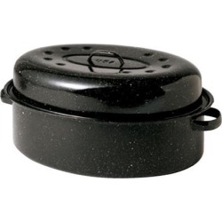 Granite Ware 19-in. Oval Roaster with Lid