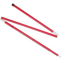MSR 5 ft Adjustable Aluminum Pole - Red
