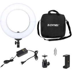 14' LED Photography Ring Light Dimmable 5500K Lighting Photo Video Stand Kit