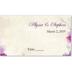 buy  Wedding Place Cards: Soft Bougainvillea Wedding Place Card, Purple, Placecard cheap online buy  Wedding Place Cards: Soft Bougainvillea Wedding Place Card, Purple, Placecard cheap online