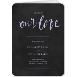 Wedding Program Cards: Spectacular Splatter Wedding Program, Black, 5x7 Folded Program
