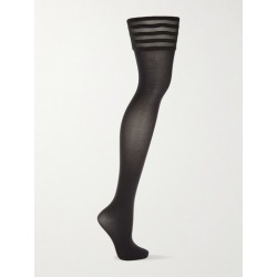 Wolford - Velvet De Luxe 50 Denier Stay-up Stockings - Black
