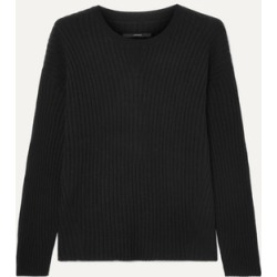 J Brand - Tiffany Ribbed Cashmere Sweater - Black
