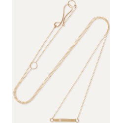 Melissa Joy Manning - + Net Sustain 14-karat Gold Diamond Necklace - one size