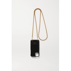SAINT LAURENT - Leather Iphone 11 Pro Case - Black