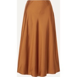 J.Crew - Marco Charmeuse Midi Skirt - Tan