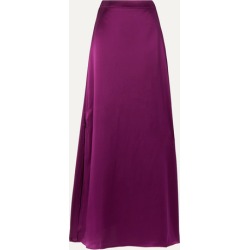 J.Crew - Amelia Silk-charmeuse Maxi Skirt - Grape