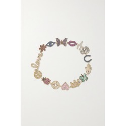 Sydney Evan - 14-karat Gold, Diamond And Sapphire Bracelet