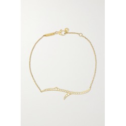 Stephen Webster - + Net Sustain Thorn Stem 18-karat Recycled Gold Diamond Bracelet - one size