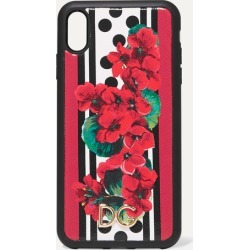 Dolce & Gabbana - Printed Textured-leather Iphone Xs Max Case - one size