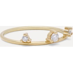 Mizuki - 14-karat Gold Diamond Ring