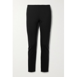 The Row - Woolworth Stretch-ponte Leggings - Black