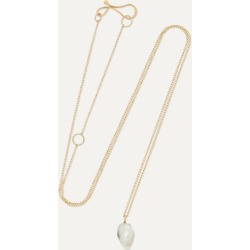 Melissa Joy Manning - + Net Sustain 14-karat Gold Pearl Necklace - one size