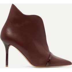 Malone Souliers - Cora 85 Leather Ankle Boots - Burgundy