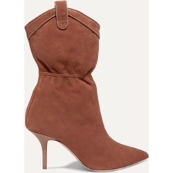 Malone Souliers - Daisy 70 Suede Ankle Boots - Tan