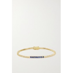 Jennifer Meyer - 18-karat Gold, Diamond And Sapphire Bracelet - one size