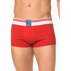 Cueca Low Rise Trunk Algodão CK ONE Sock - Vermelho - S