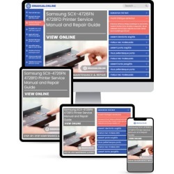 Samsung SCX-4726FN 4728FD Printer Service Manual and Repair Guide - Lifetime Access