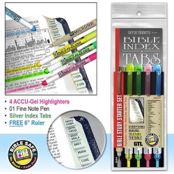 Bible Study Starter Set-Silver Tabs