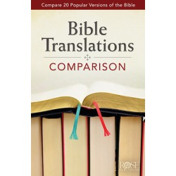 Bible Translation Comparison Pamphlet