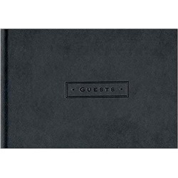 Classic Black Guest Book