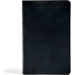 CSB Single-Column Personal Size Bible, Leathertouch Design 1