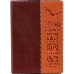 Wings Like Eagles Classic Lux-Leather Journal