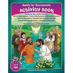 Saints of the Sacraments Activity Book