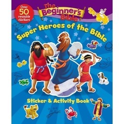 The Beginner's Bible Super Heroes of the Bible Sticker and Activity Bo