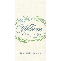 We Are Glad Welcome Guest Card - Pack of 50