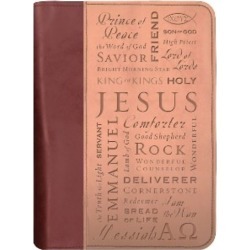 Bible Cover Names of Jesus Due Tone XL