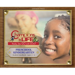 For children, ages 3-5, these fun, illustrated Bible activity handbook - Ready, Set, Go with God!