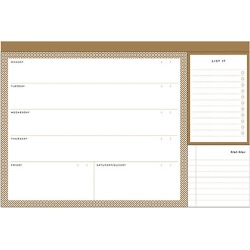 Modern Gold Desk Jotter