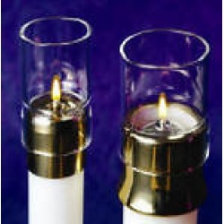 Lux Mundi Draft Protector for Candle Shells - Multiple Sizes Availalble