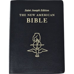 St. Joseph North American Bible - Black Bonded Leather