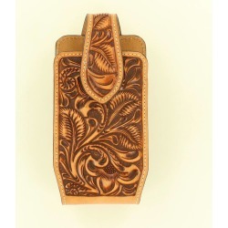 Nocona Floral Tooled Cell Phone Case