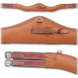 Stubben Contour Girth with Double End Elastic