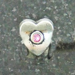 Joppa Heart Stone Bead