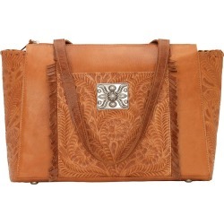 American West Annie's Secret Collection Zip Top Tote