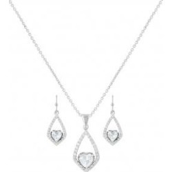 Montana Silversmiths Hearts On A Swing Jewelry Set