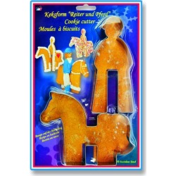 Kelley Horse and Rider Cookie Cutter Set